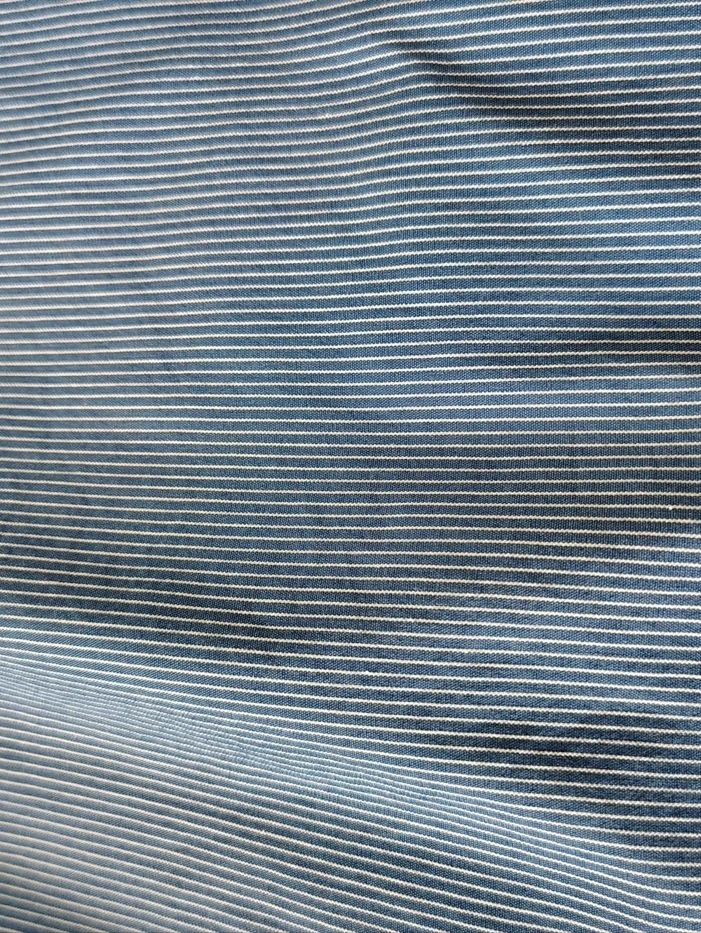 Zara Blue Striped Off-Shoulder Puff Sleeve Top Size S.